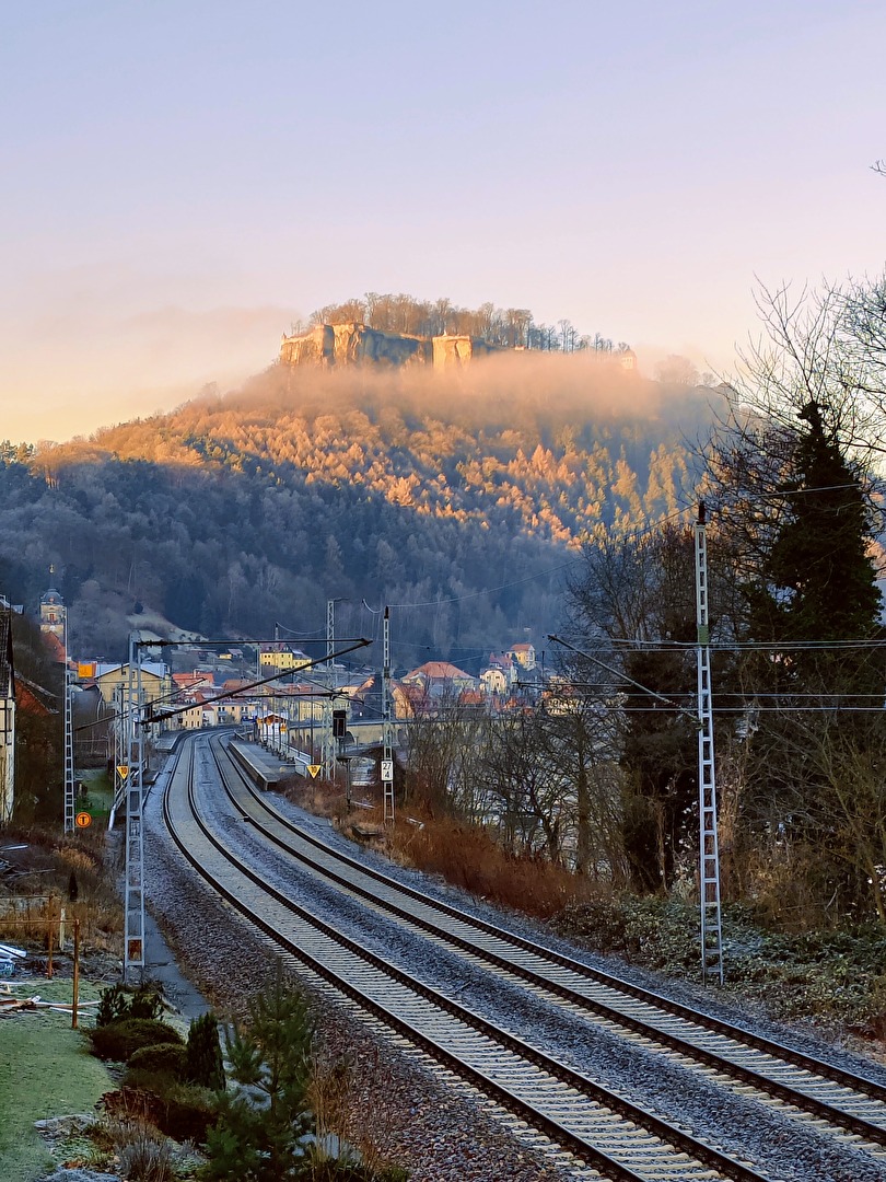 Blick auf Königstein