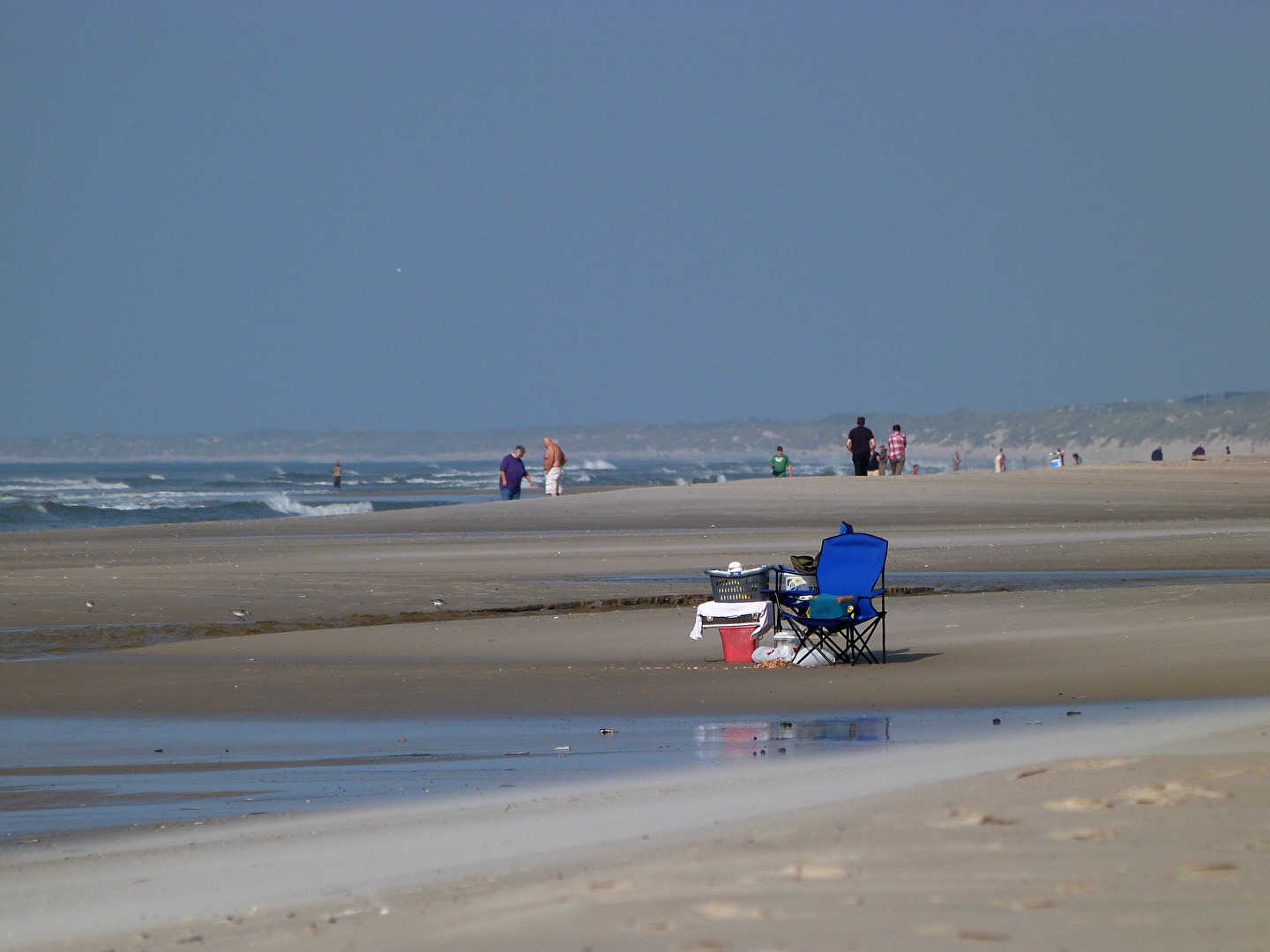 Menschen am Strand