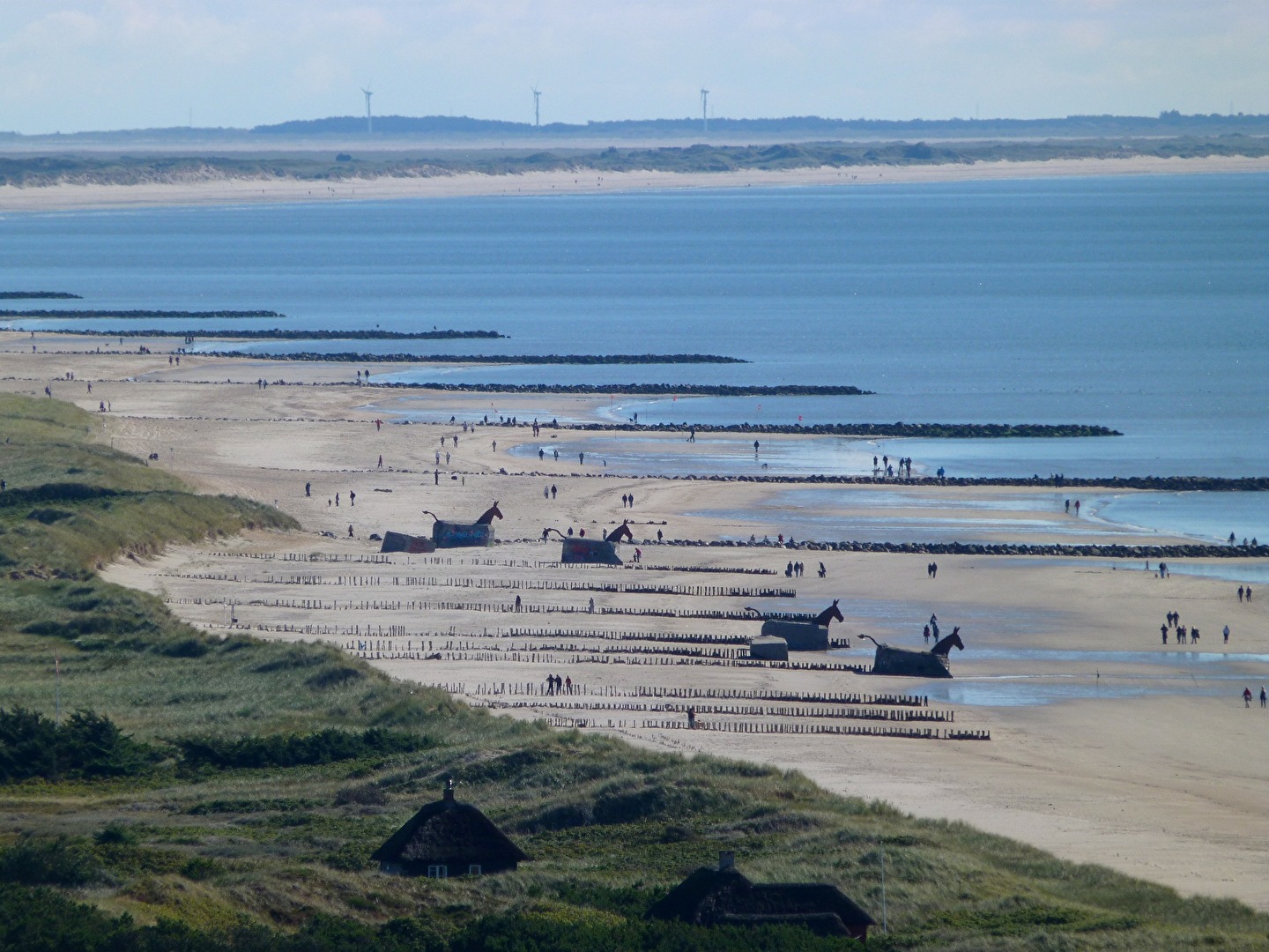 Menschen am Strand