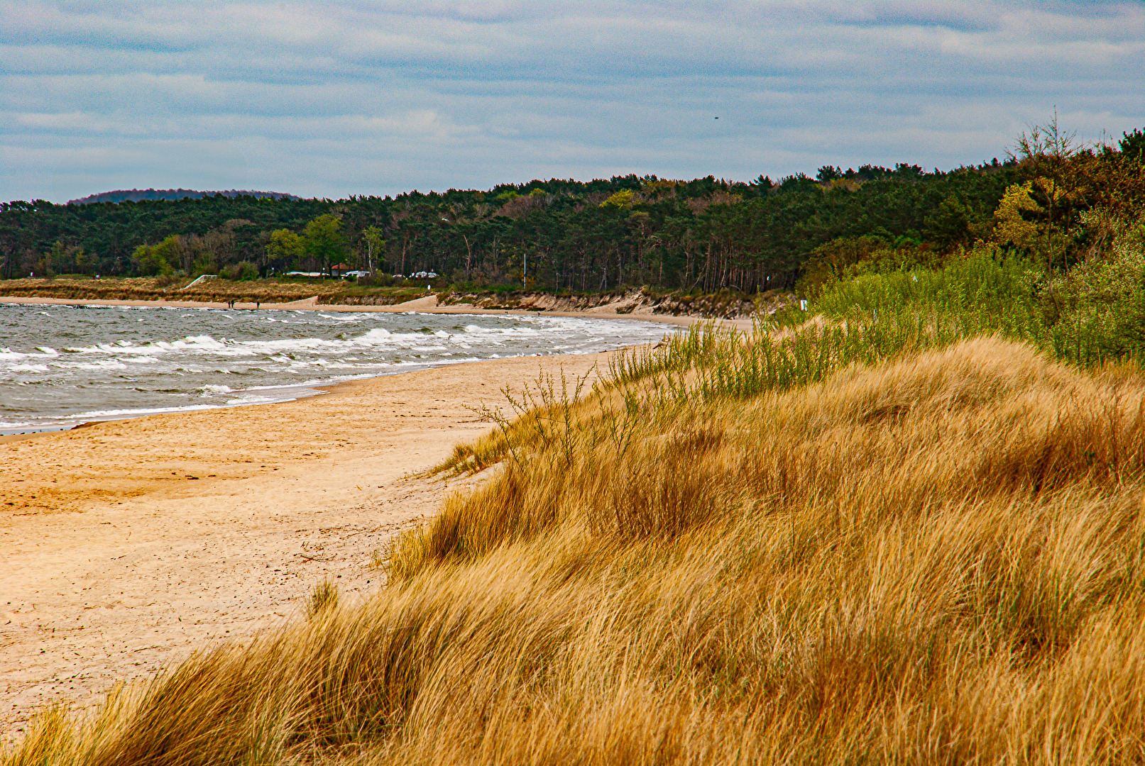 Einladung zu einem Strandspaziergang