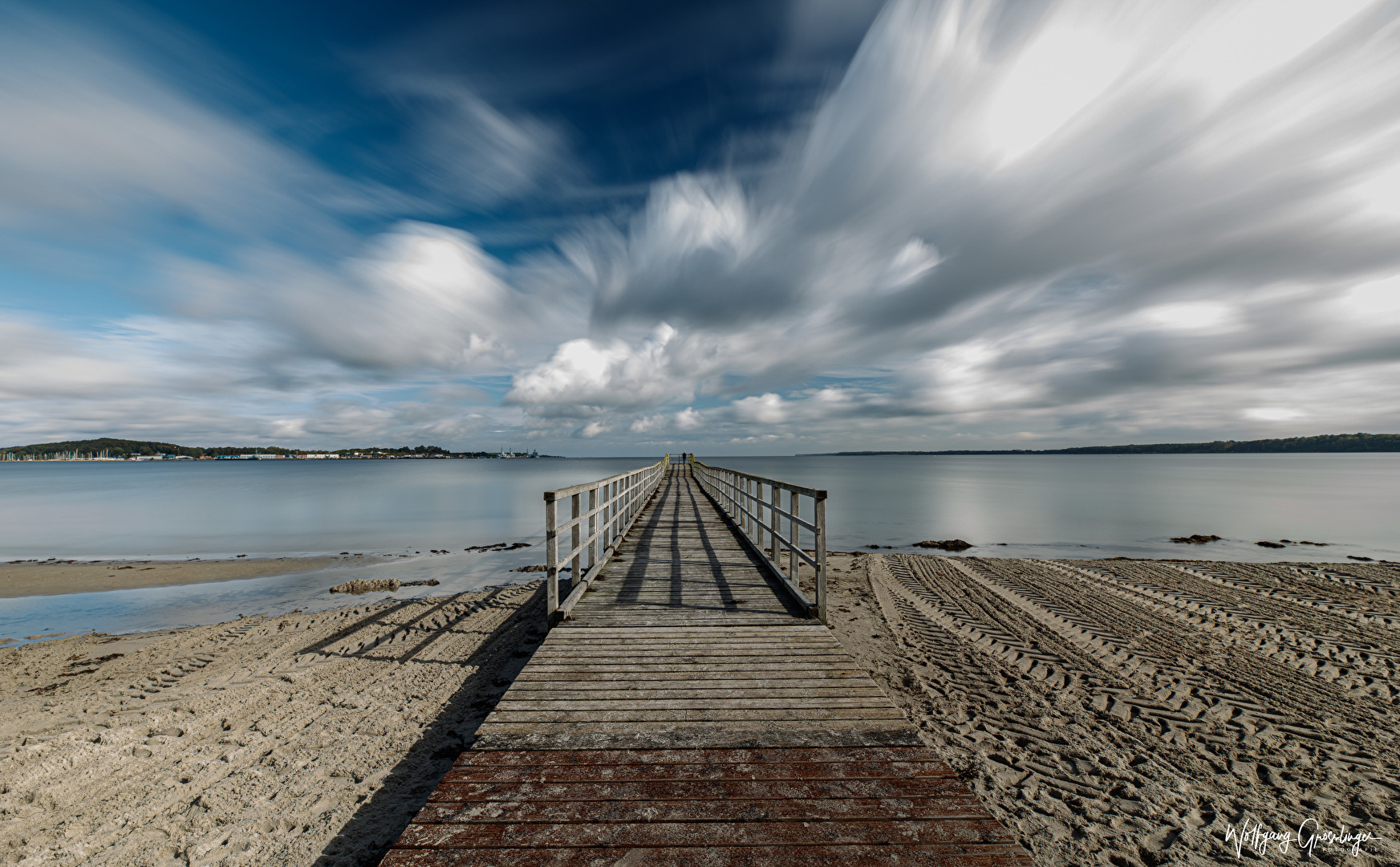 Der Blick über den Steg