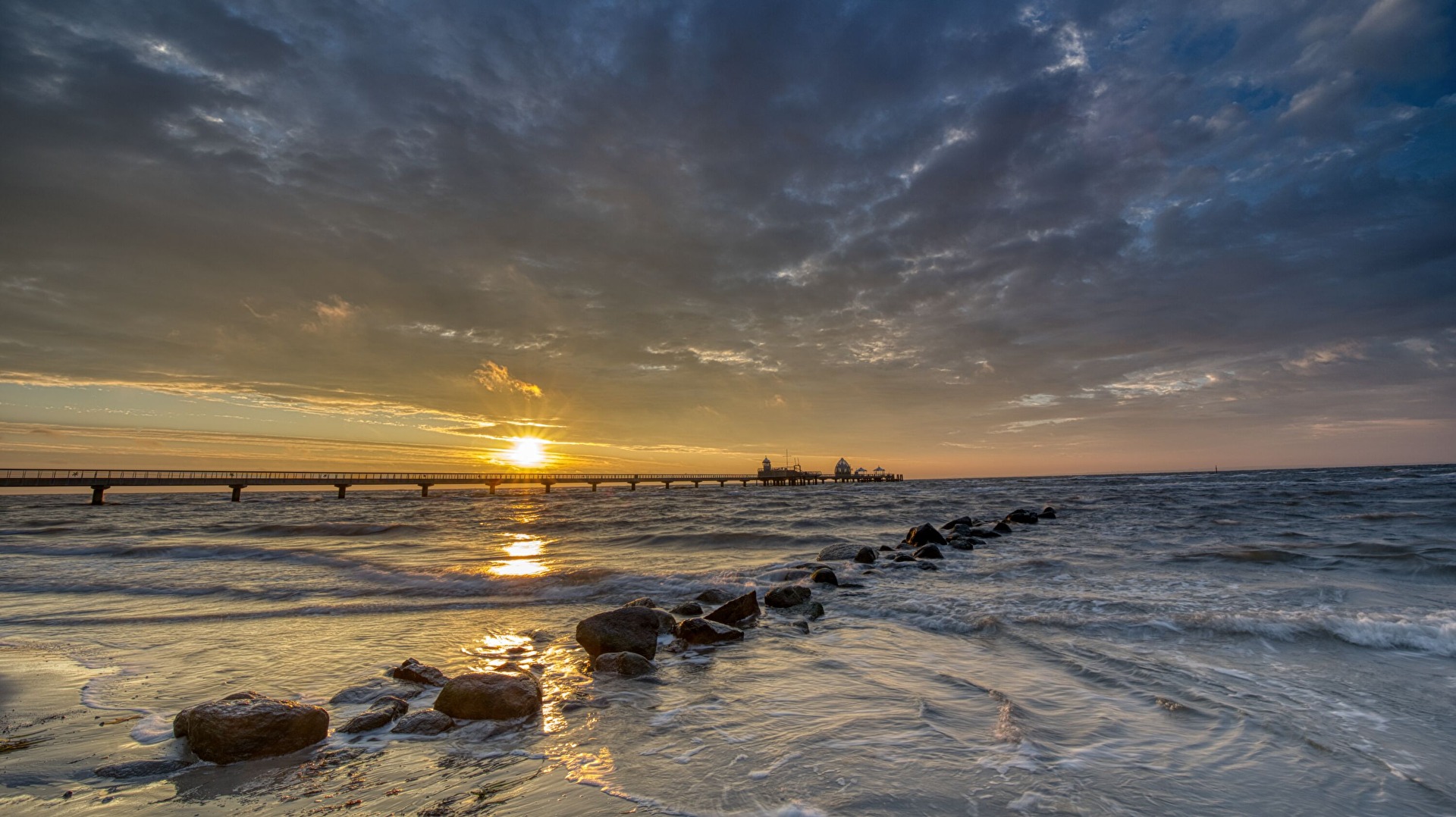 Morgens an der Ostsee