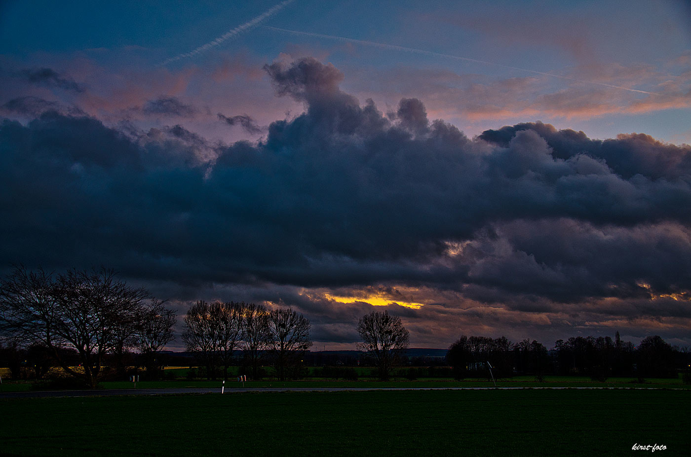 Die Nacht beginnt.