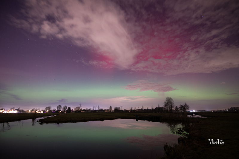 Aurora in Holland.