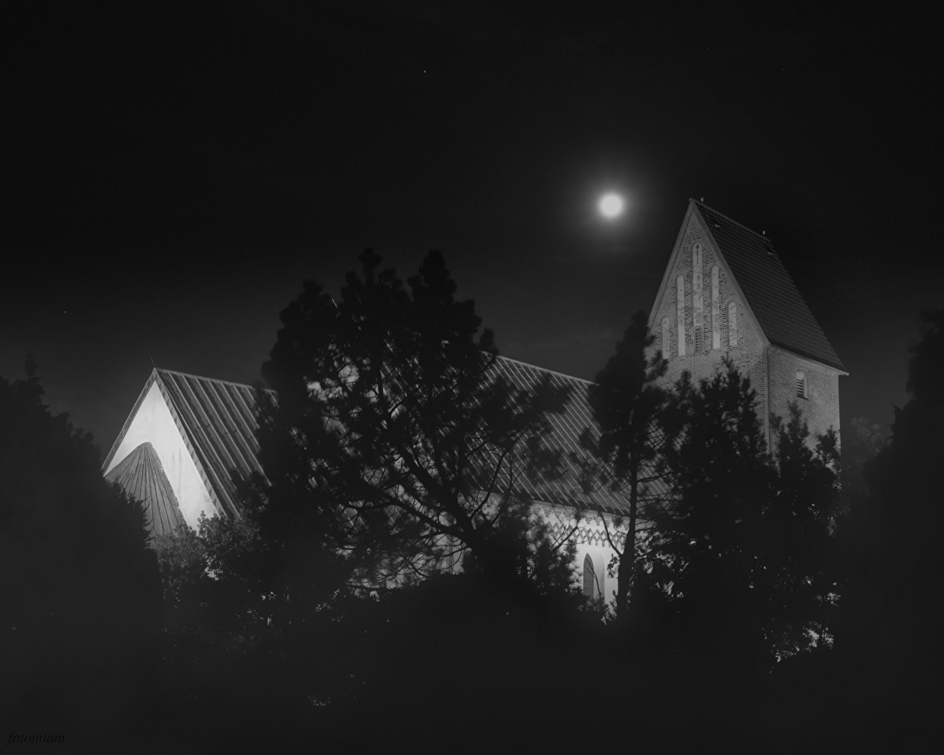 St. Severin bei Nacht