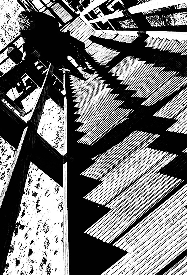 Stairway to Heaven „zackig nach oben“