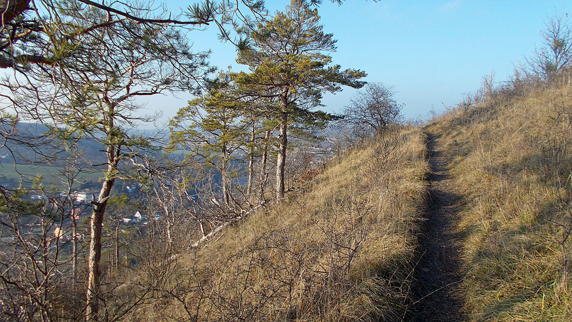 Steil bergauf