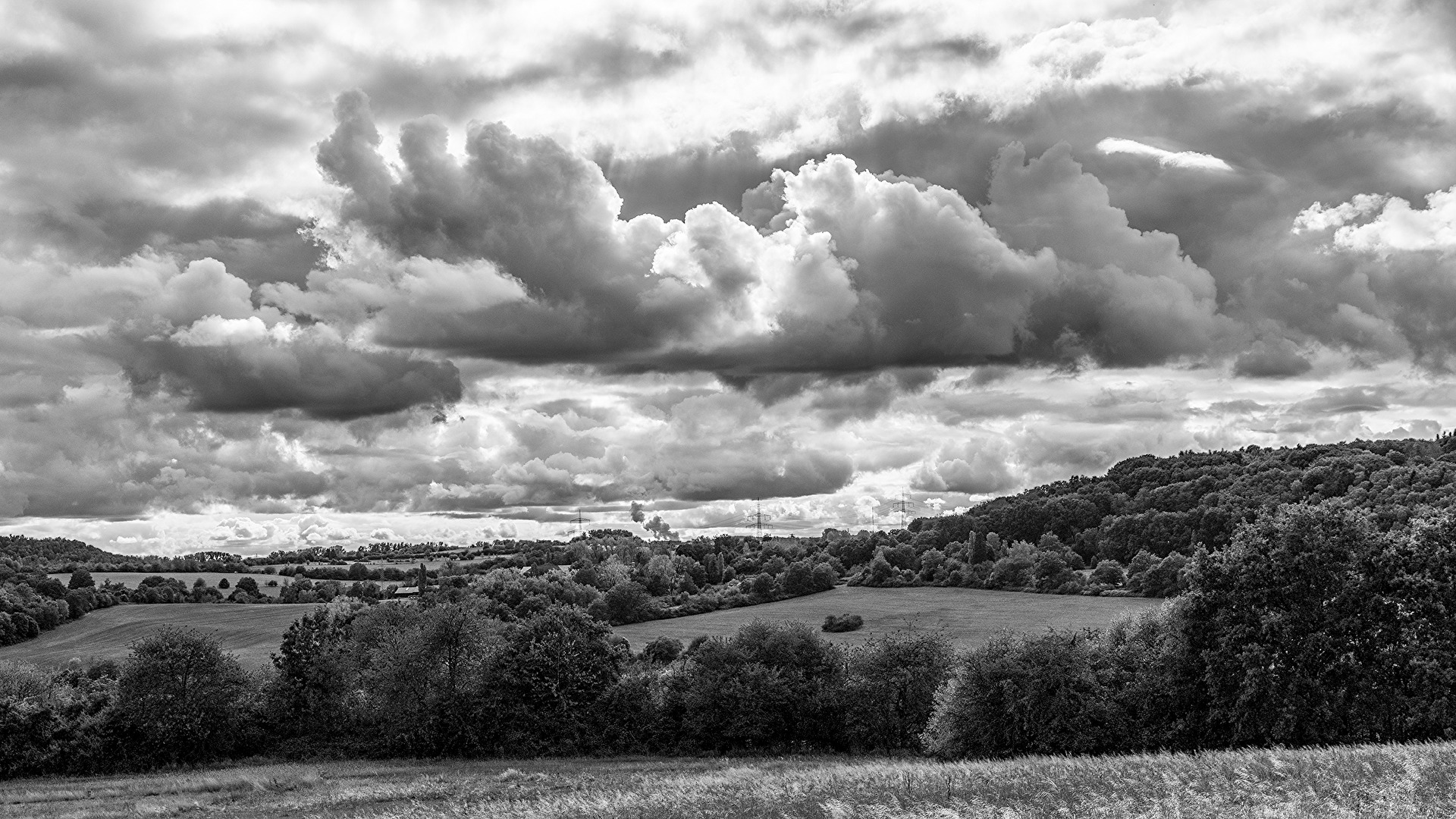 Dramatischer Himmel