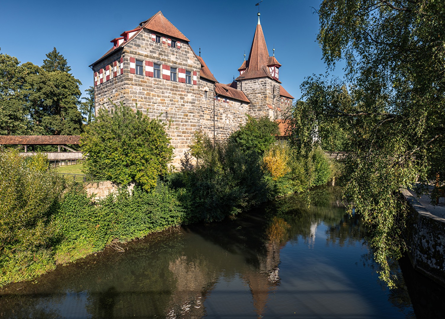 Die "Wenzelburg" in Lauf a. d. Pegnitz