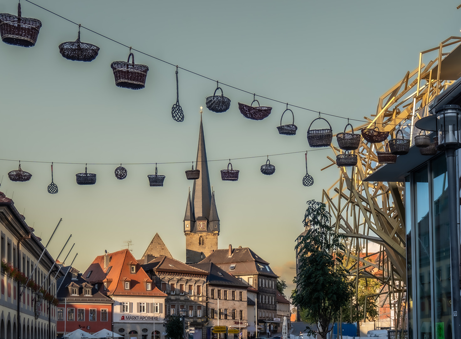 Die "Korbstadt" Lichtenfels in Oberfranken
