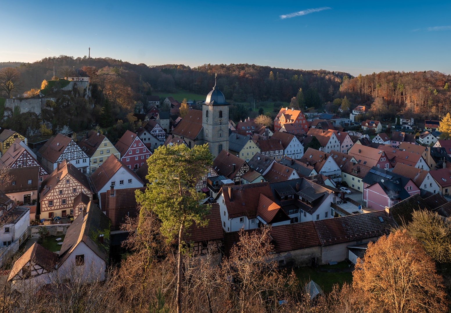 Auch so kann der November aussehen - Betzenstein in Oberfranken