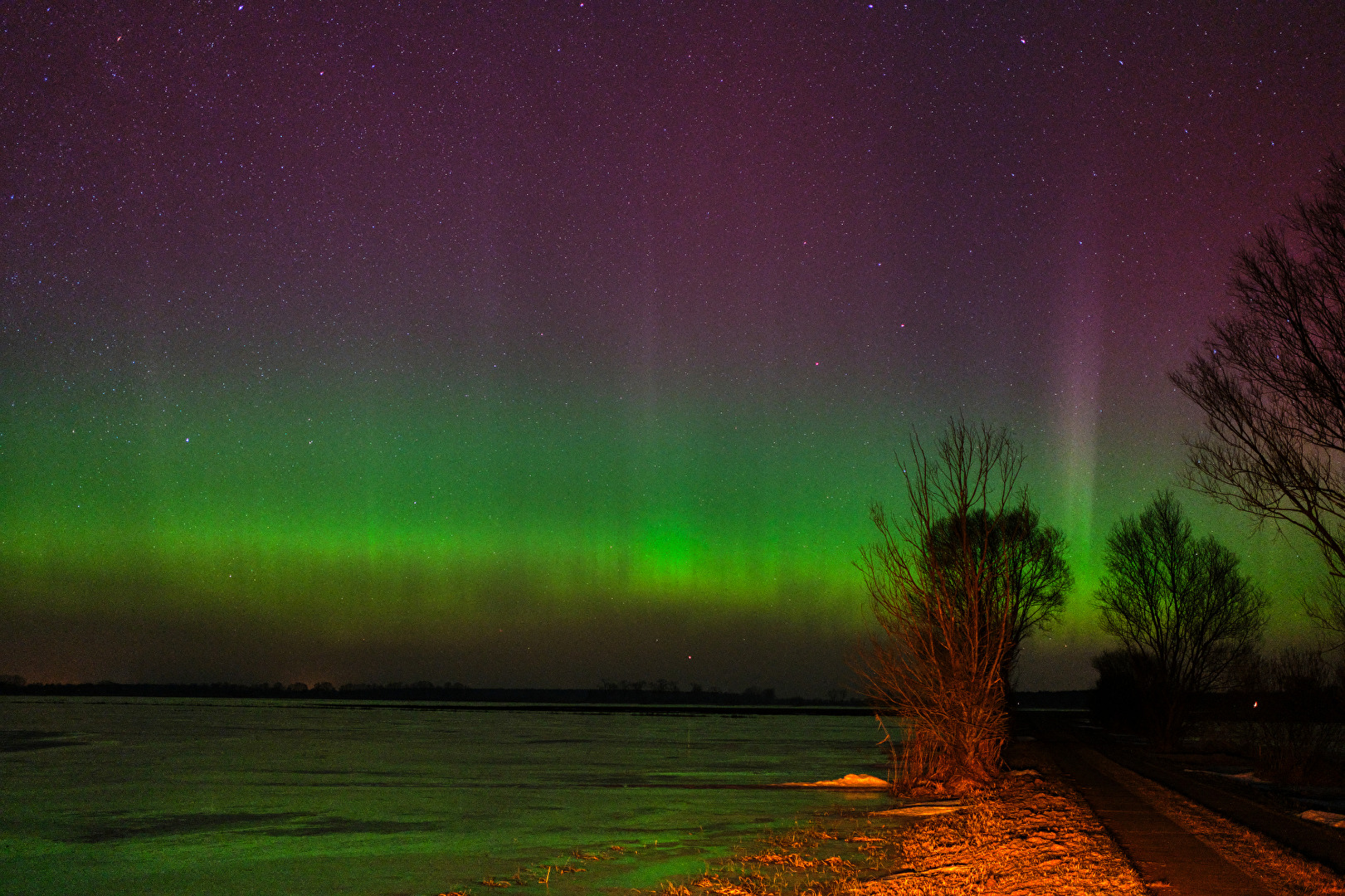 Polarlichter im Havelland