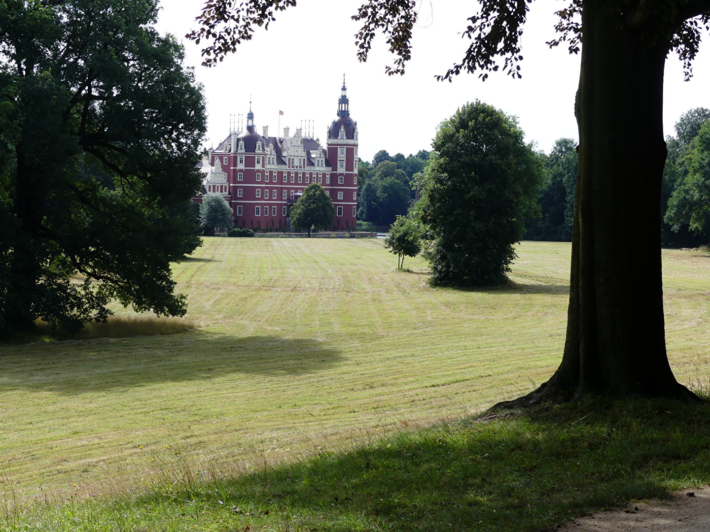 das Neue Schloss im Fürst-Pückler-Park Bad Muskau