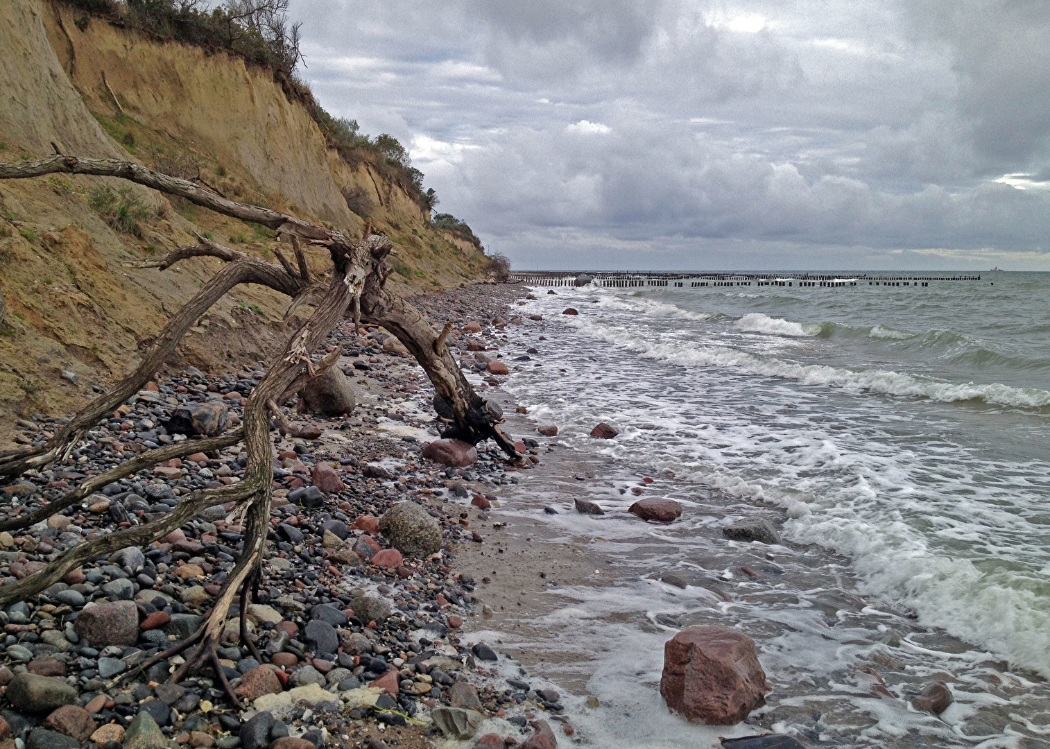 Ostsee, kleines Steilufer