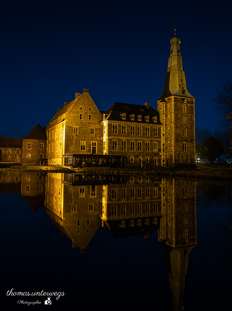 Schloss Raesfeld bei Nacht