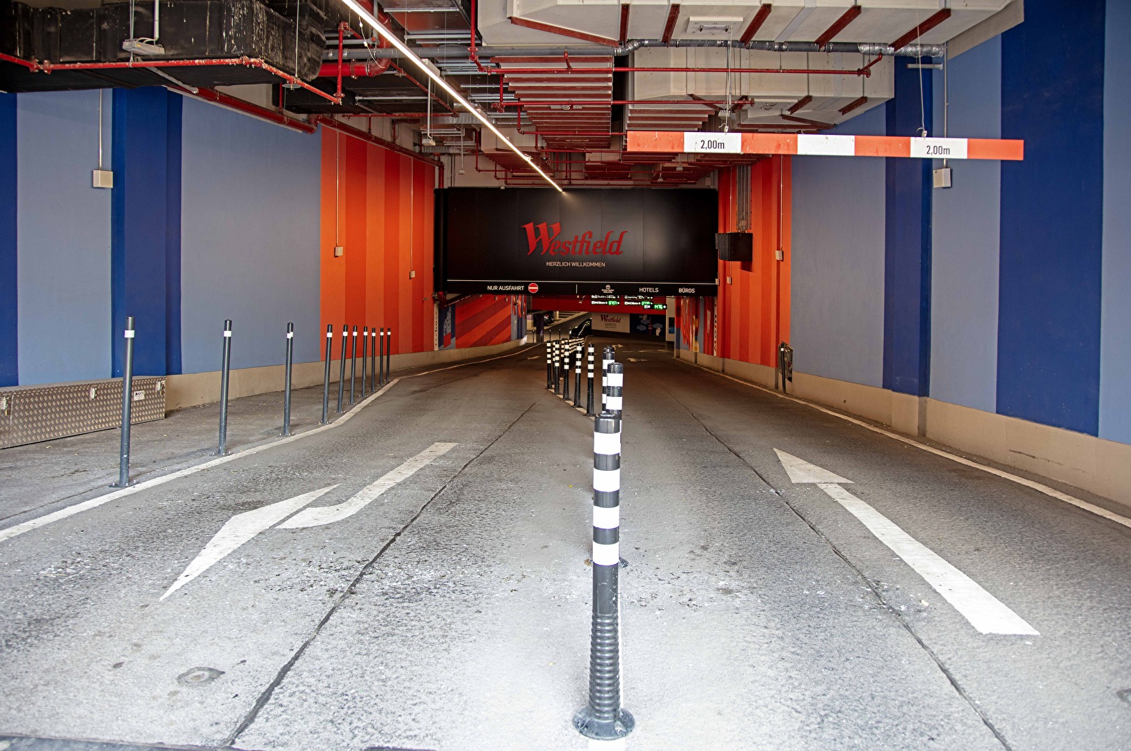 Underground parking garage
