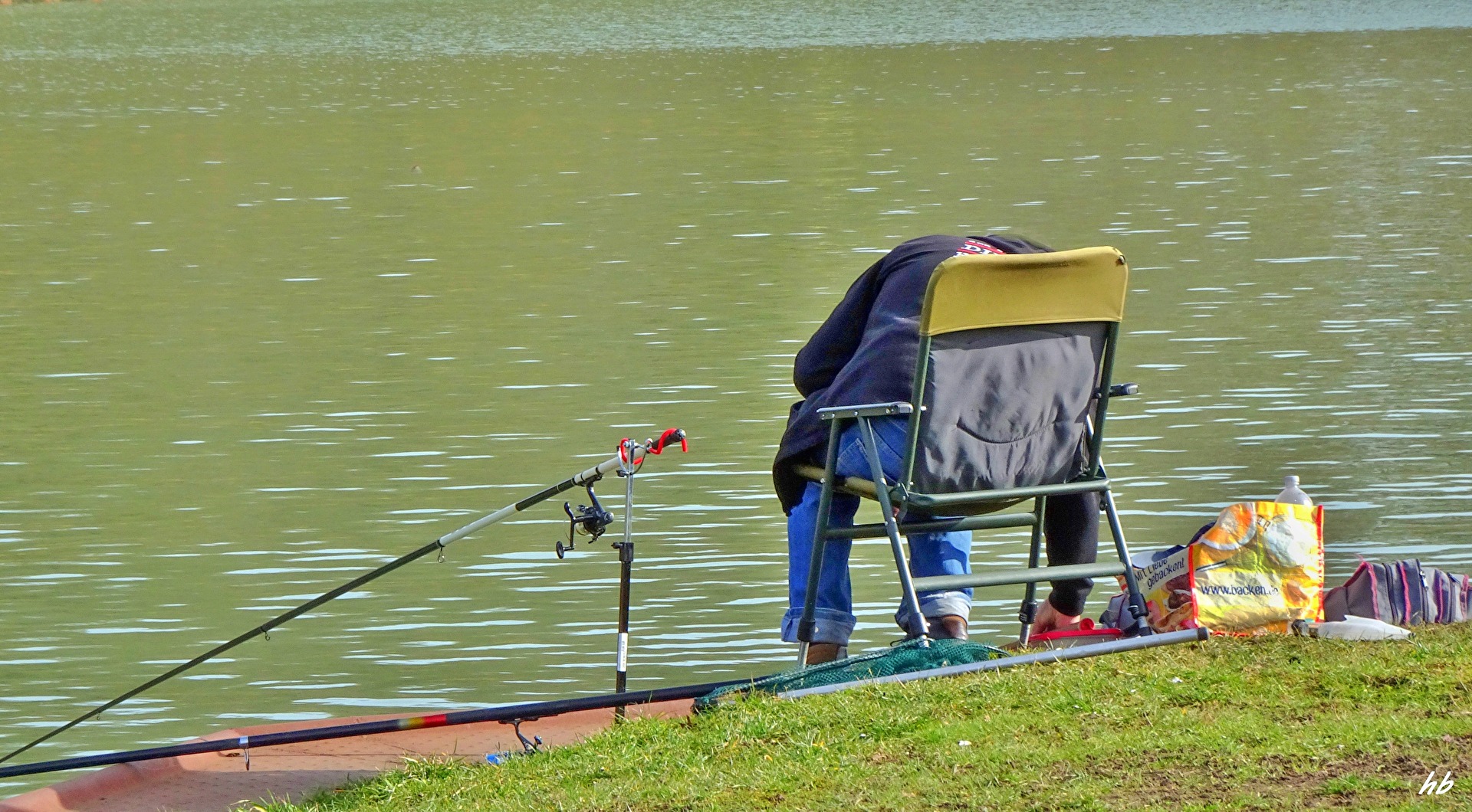 der kopflose Angler
