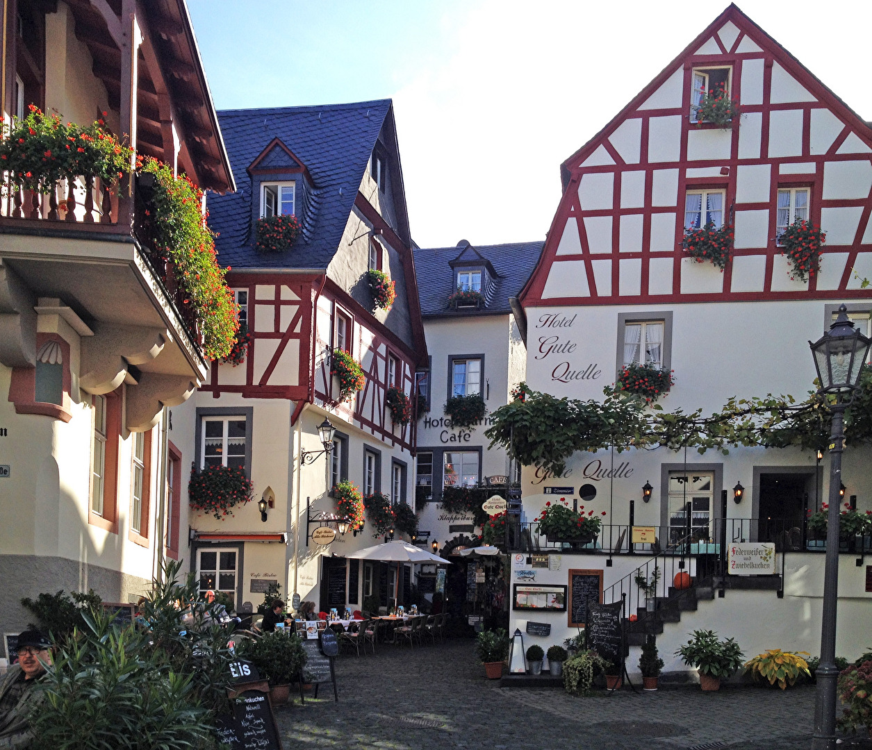 Cochem / Sorry, habe mich vertan, ist nicht Cochem, sondern Beilstein (Mosel)