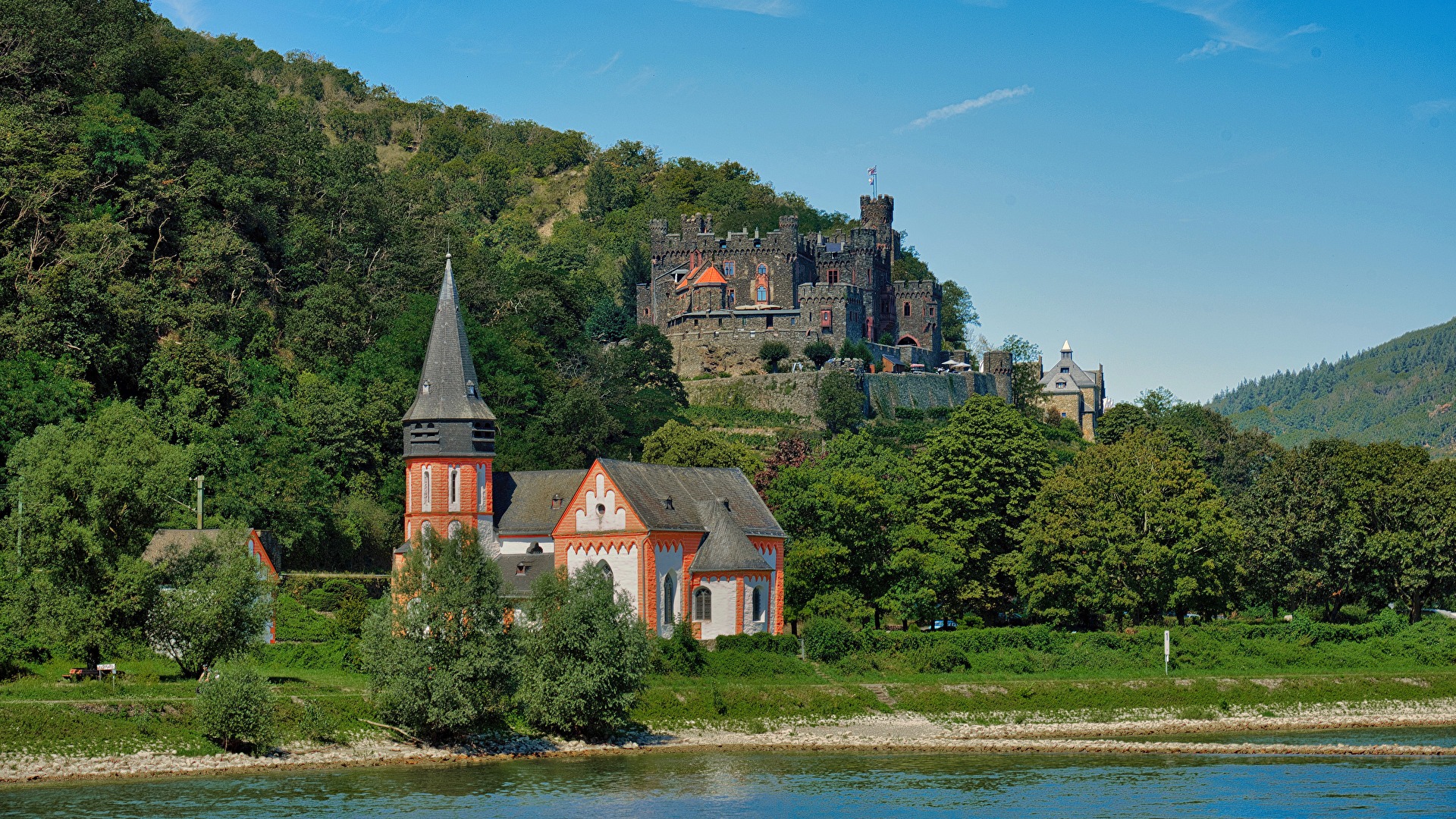 St.Clemenskapelle und Burg Reichenstein