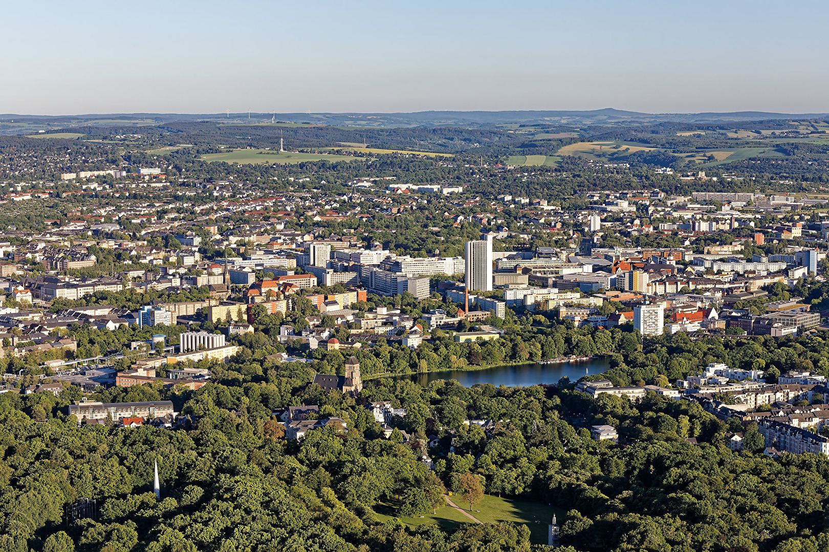 Blick über Chemnitz