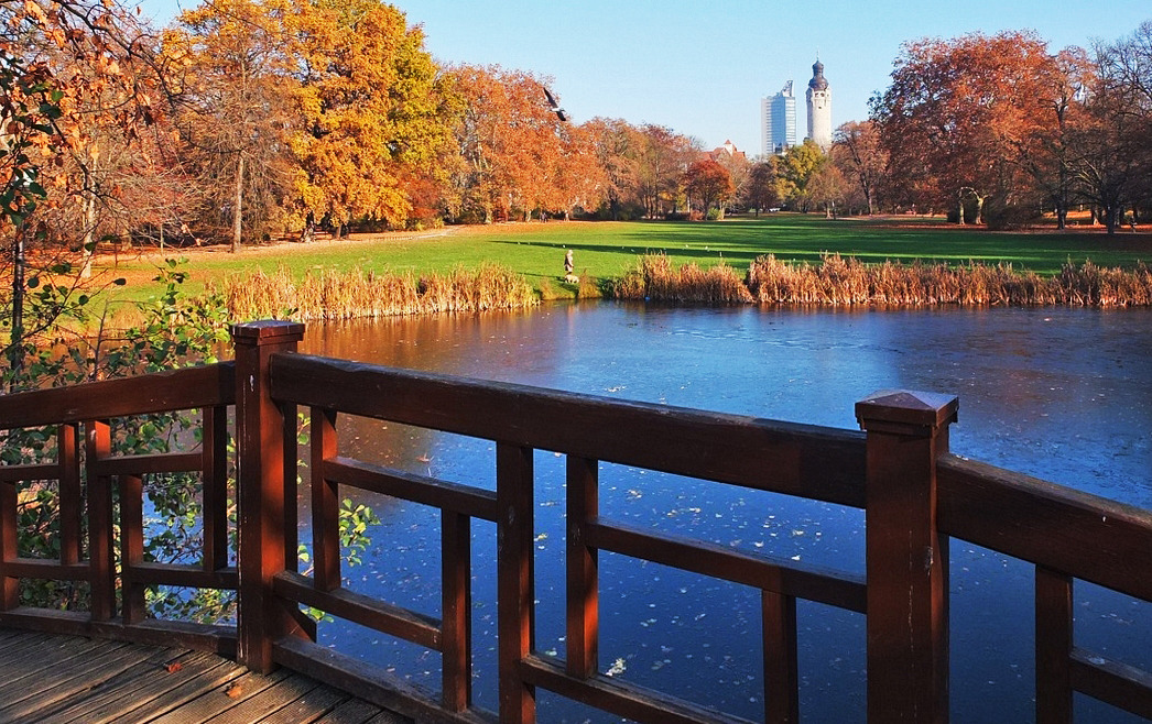 Johannapark in Leipzig