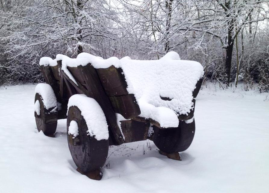 Schnee__Park__Wagen