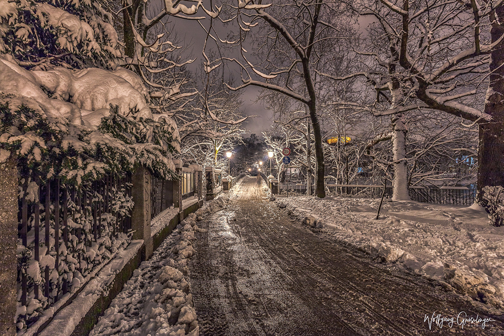 Winter in München