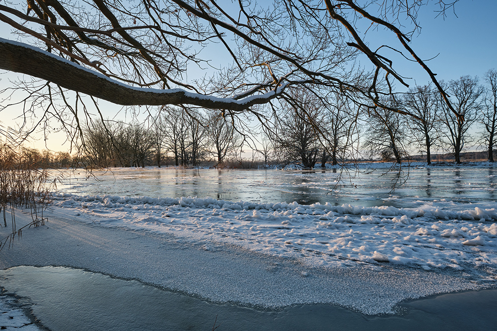 Die Havel bei Albertsheim (Rathenow)