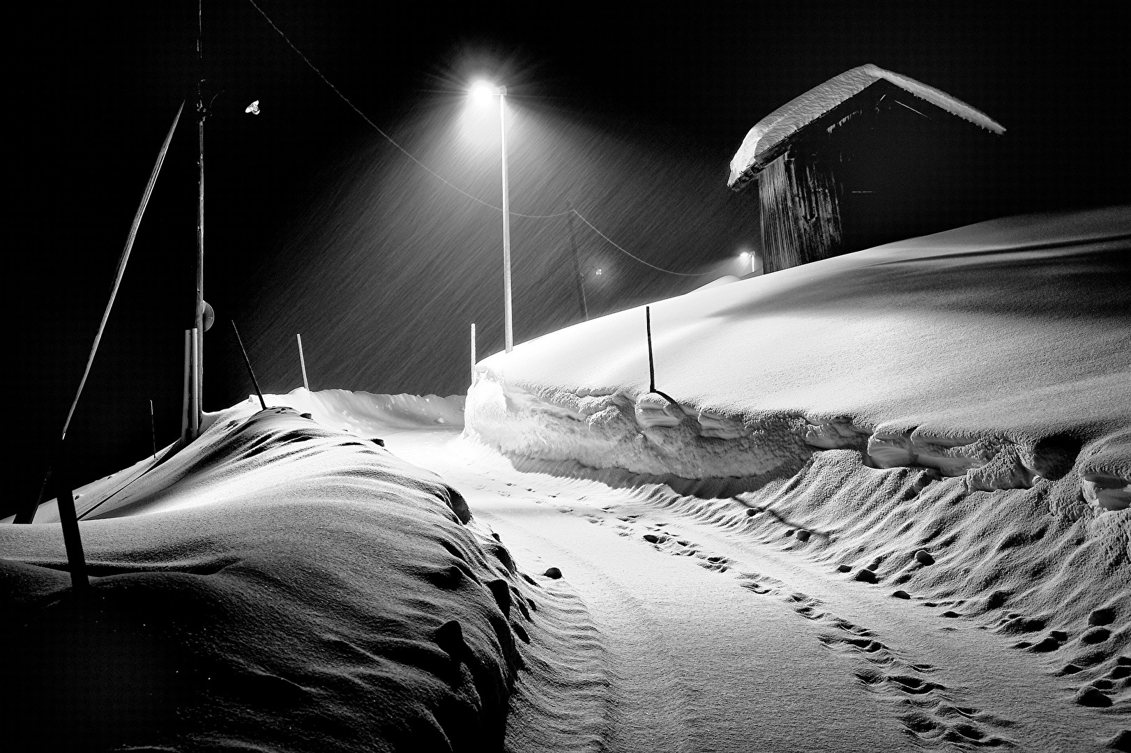 ... als es noch richtig Schnee gab