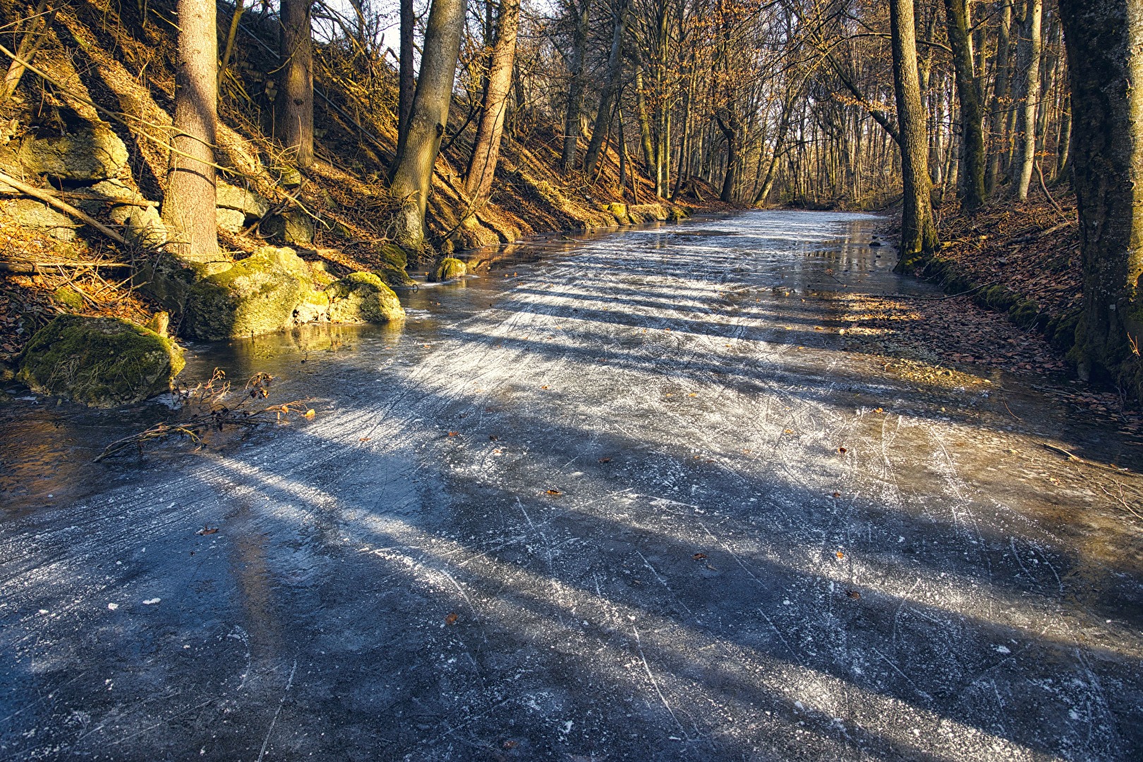 ein wunderbarer Winter-Spaziergang ...