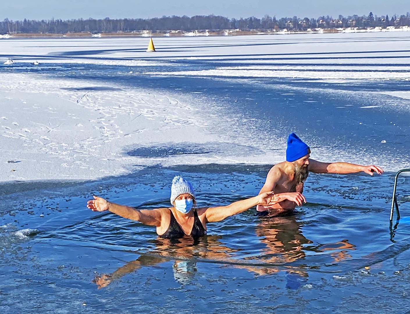 Emotionen   kaltes Wasser   Frostig