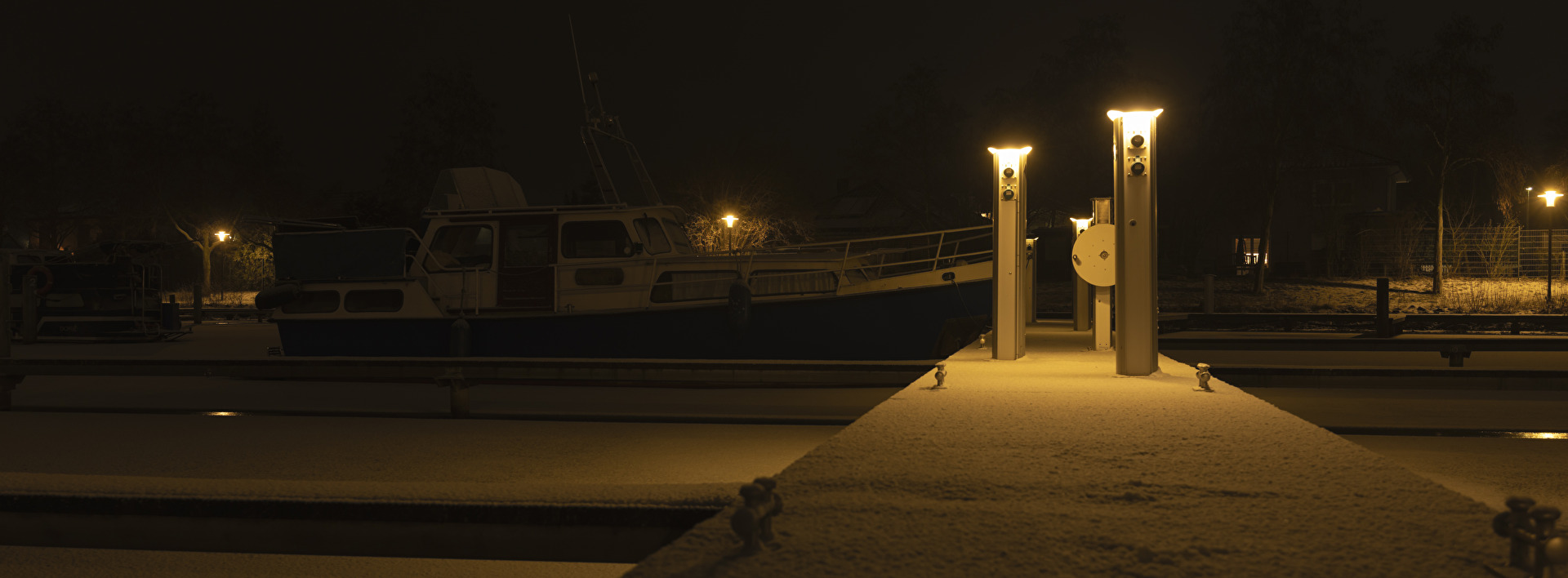 Winter am Hafen