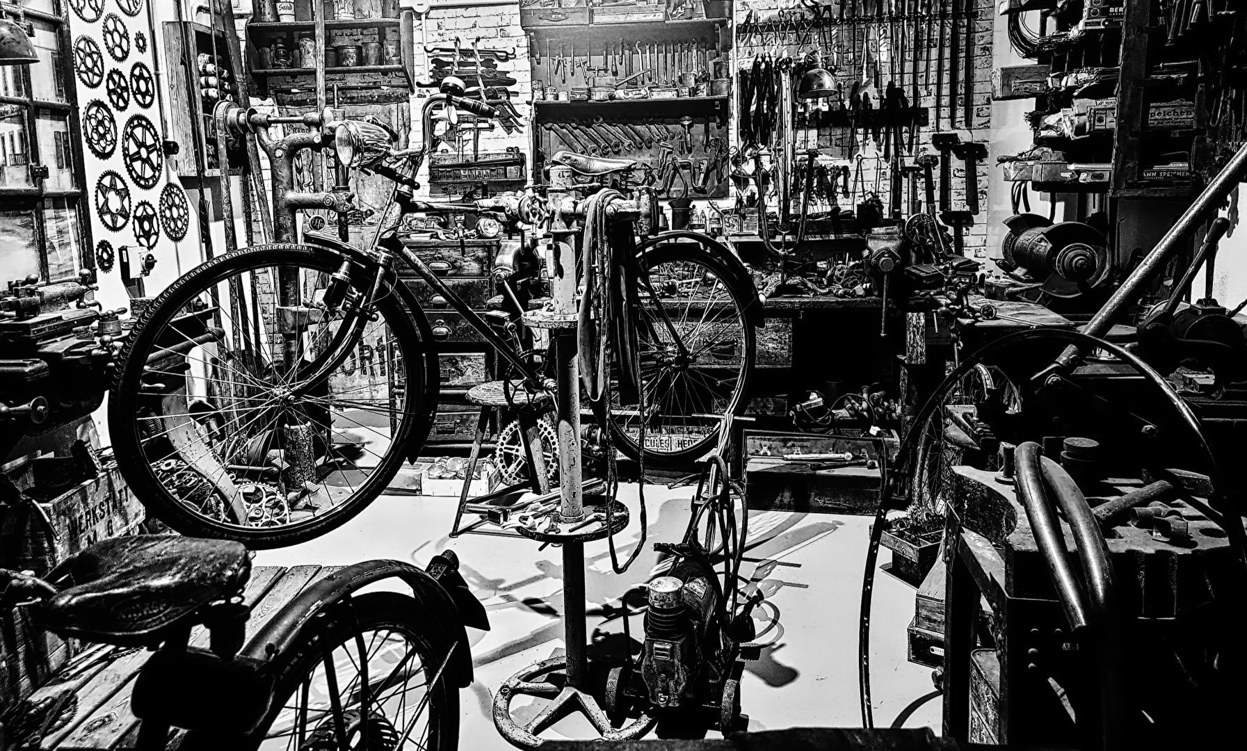 alte Fahrradwerkstatt