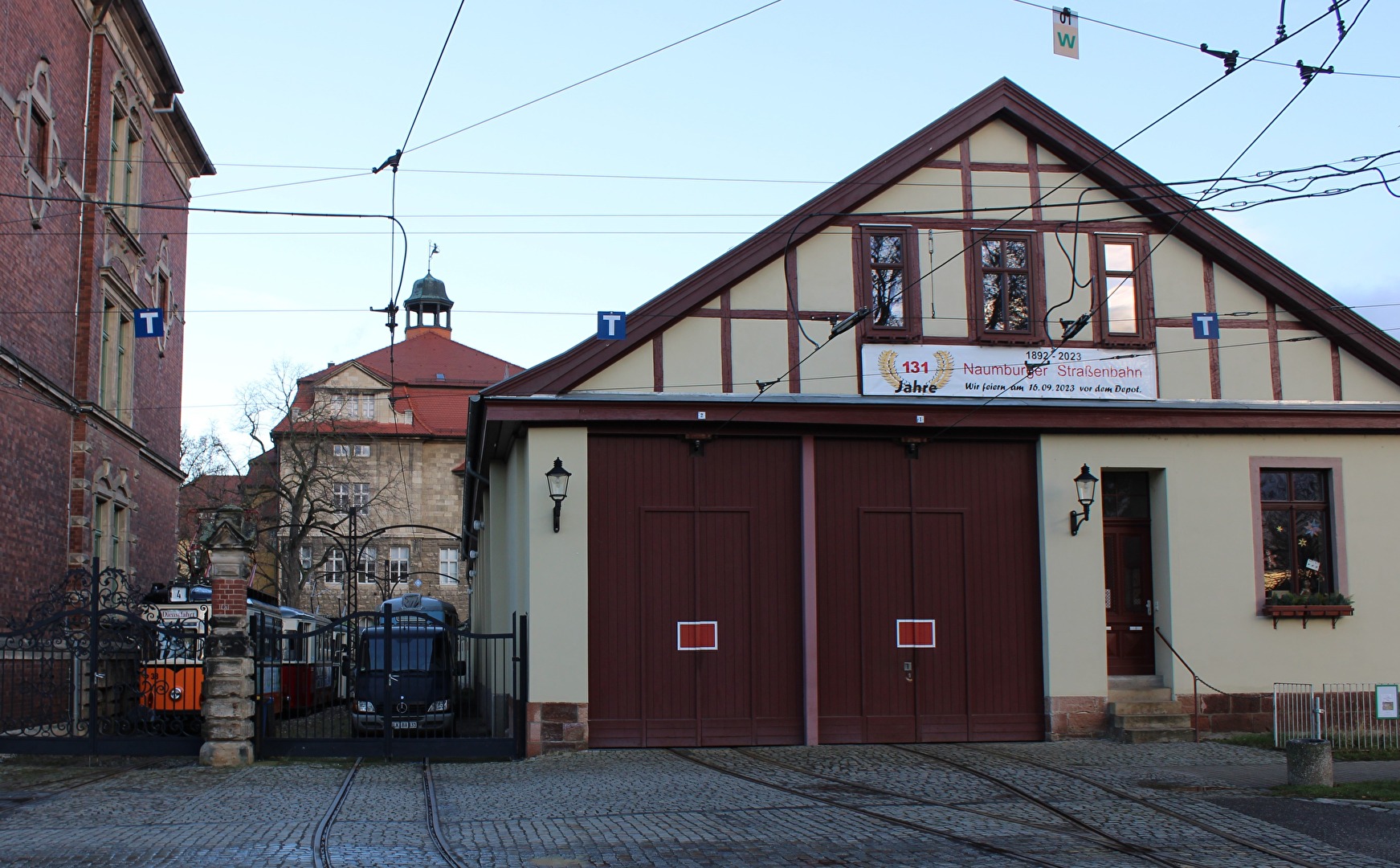 Das Straßenbahndepot