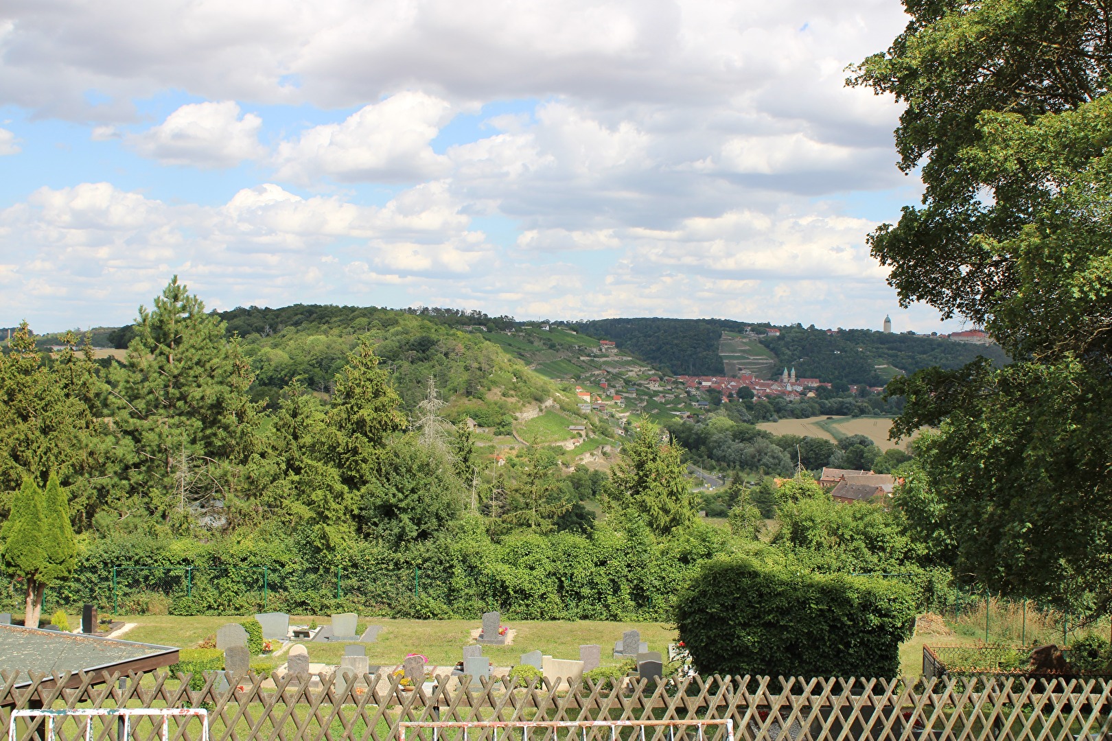 Der Friedhof in Zscheiplitz