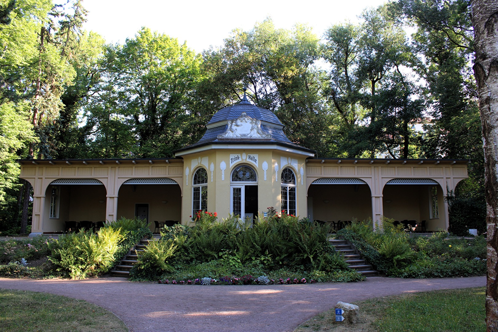 Die Trinkhalle im Kurpark