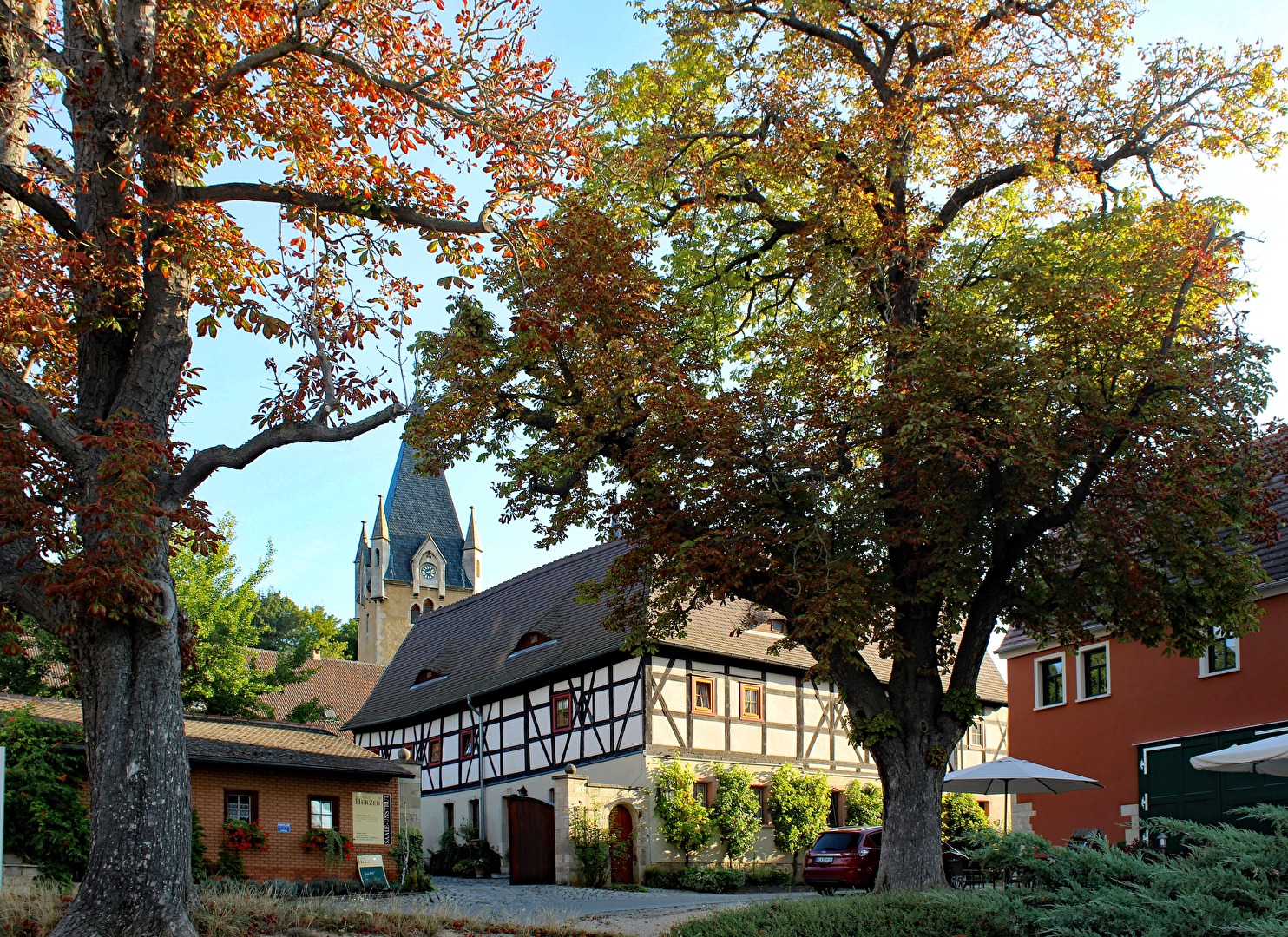 An einem Sonntagmorgen in Roßbach