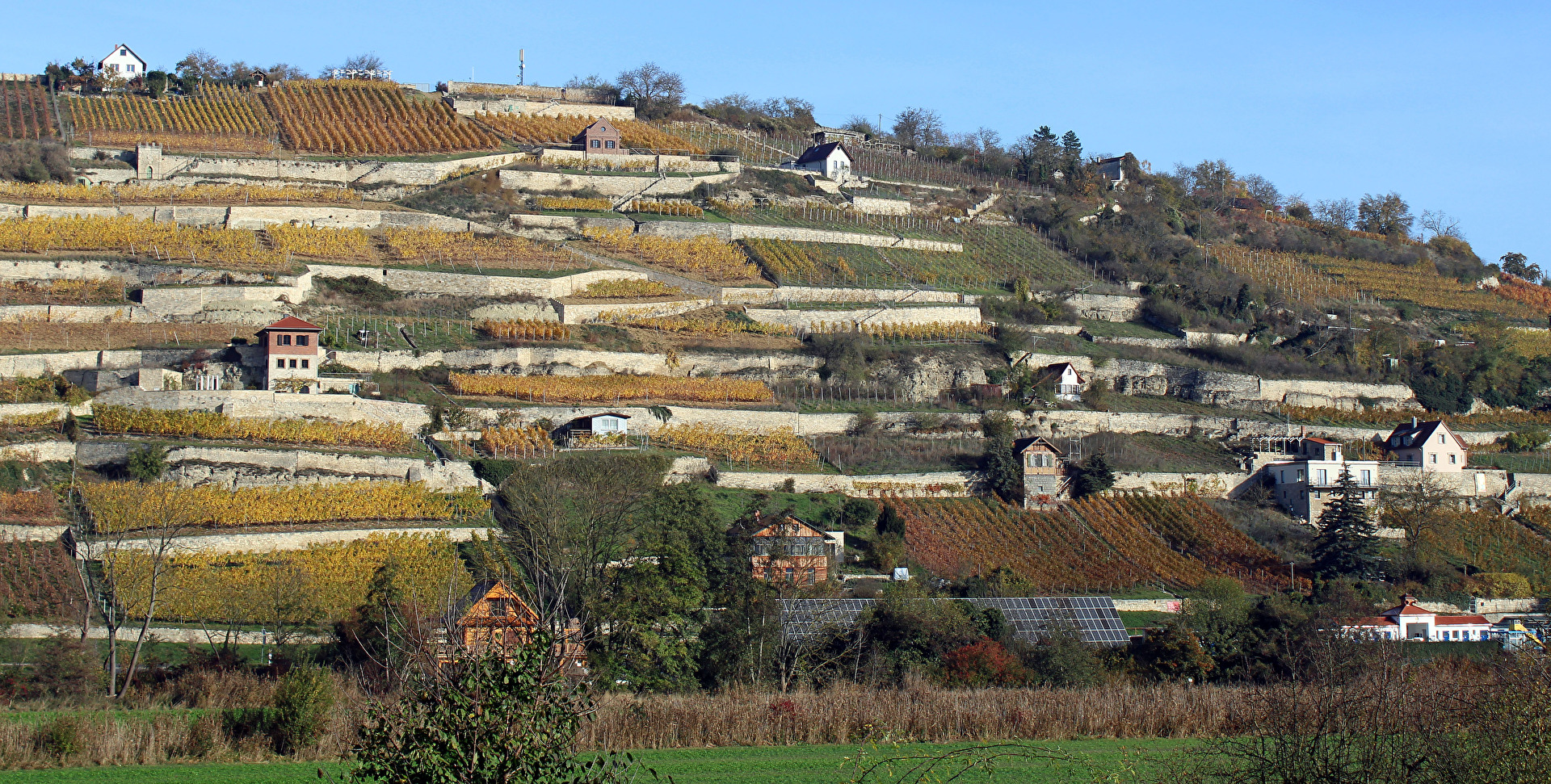Bildausschnitt Schweigenberge von Freyburg (Unstrut)