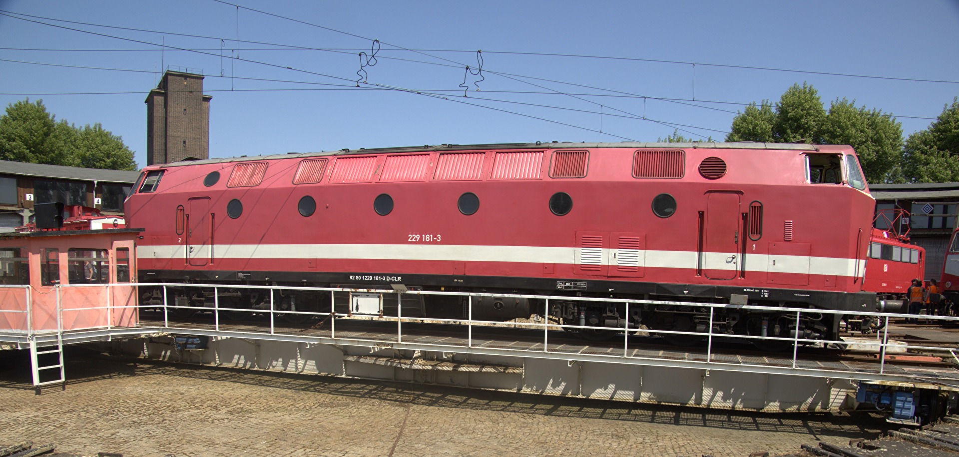 U-Boot auf der Drehscheibe