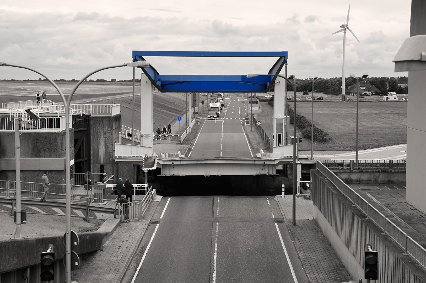 Klappbrücke