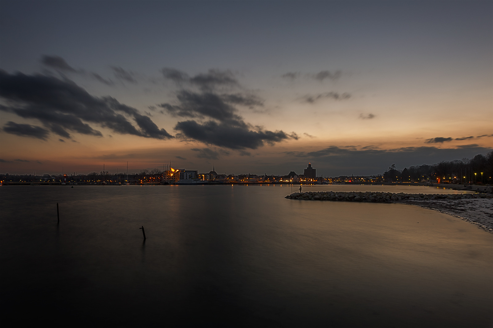 Eckernförde am Abend