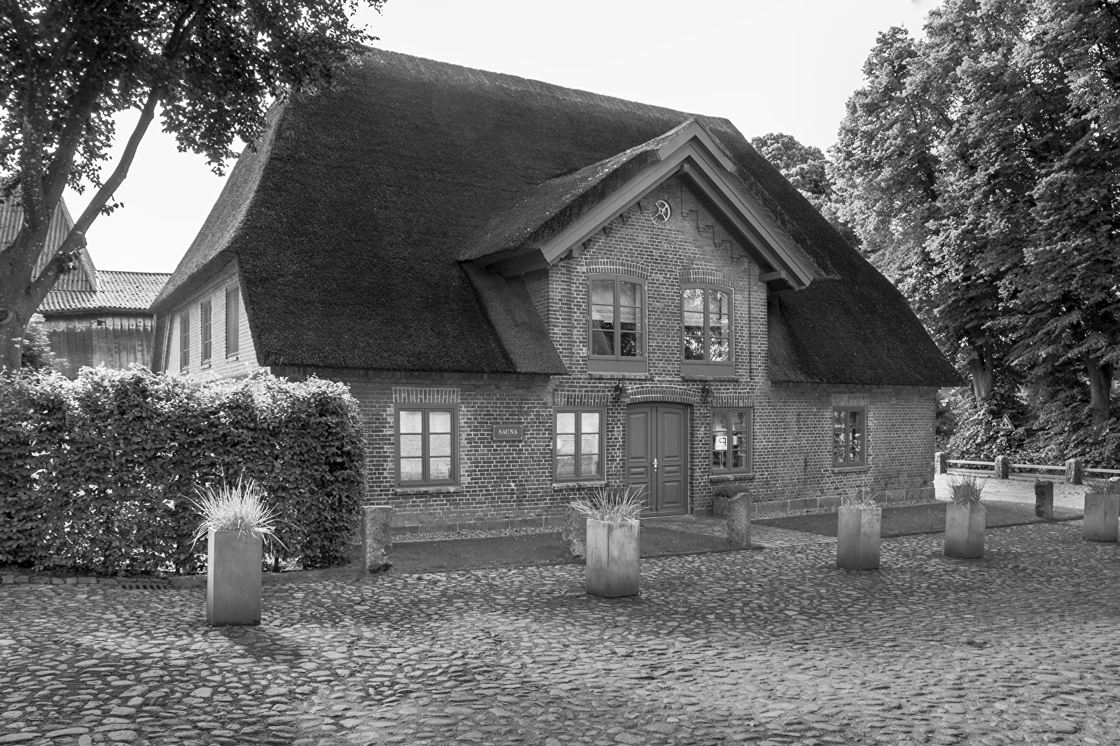 wohnen unter Reetdach