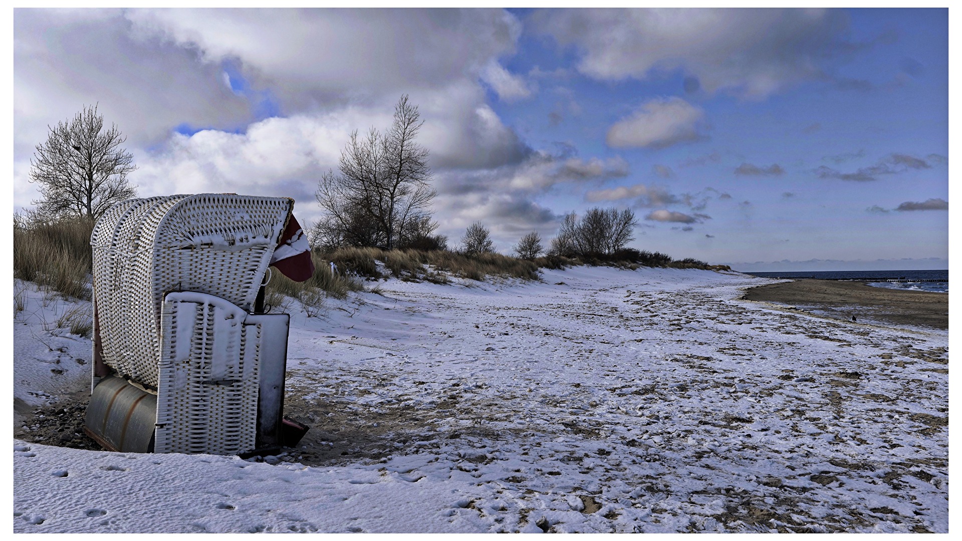 Strandkorb für Harte