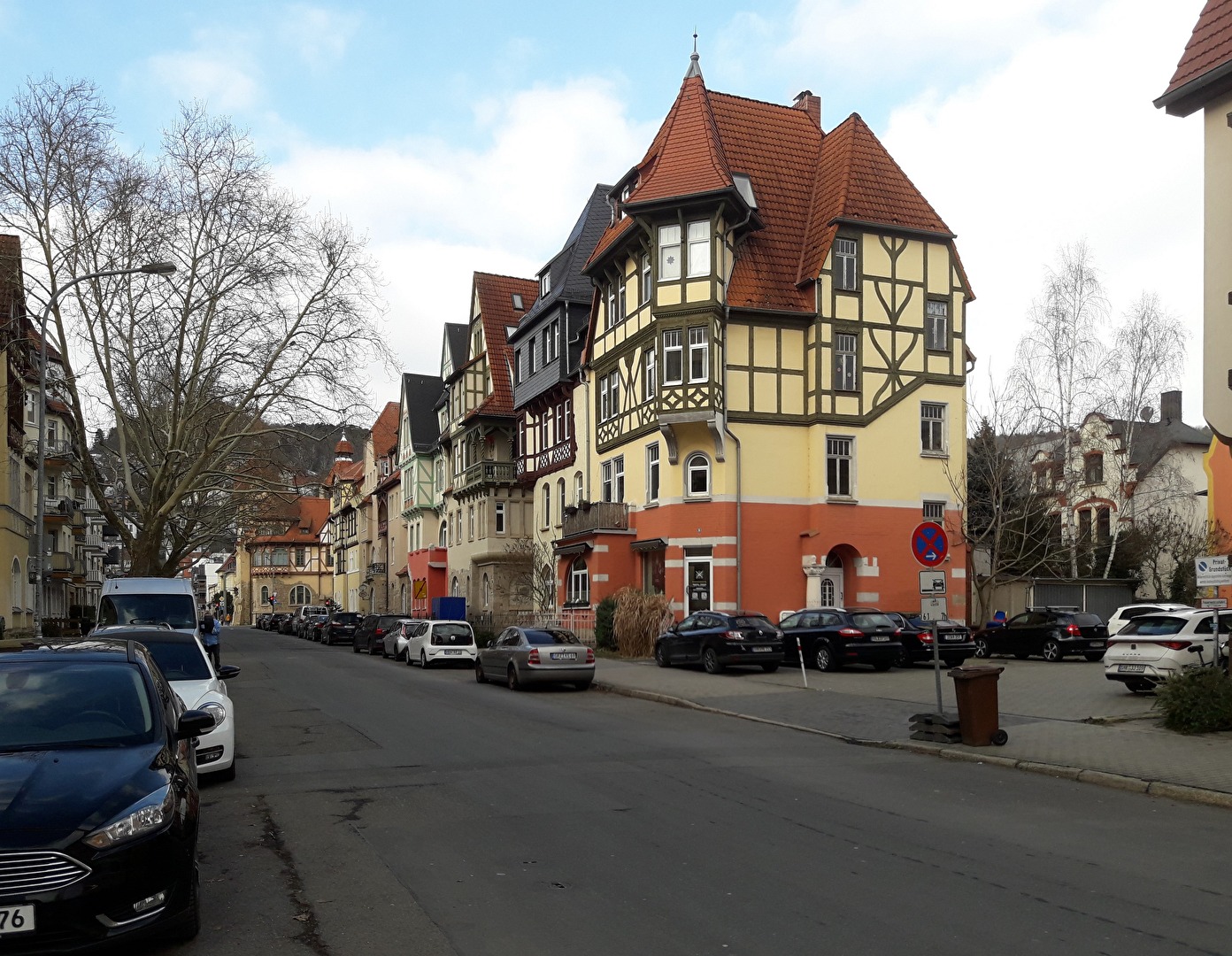 Fachwerkhäuser in Jena