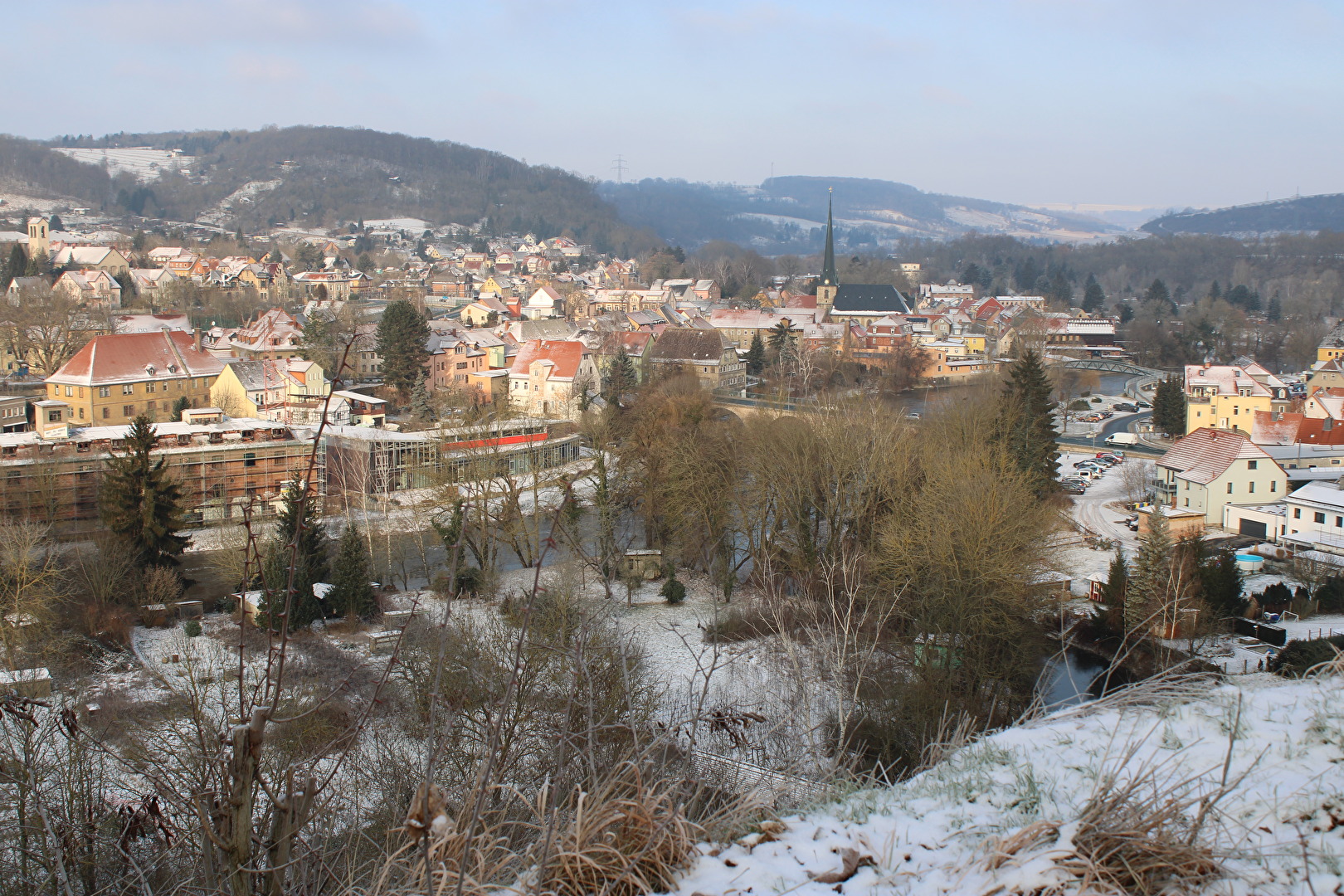Die Ortschaft Camburg