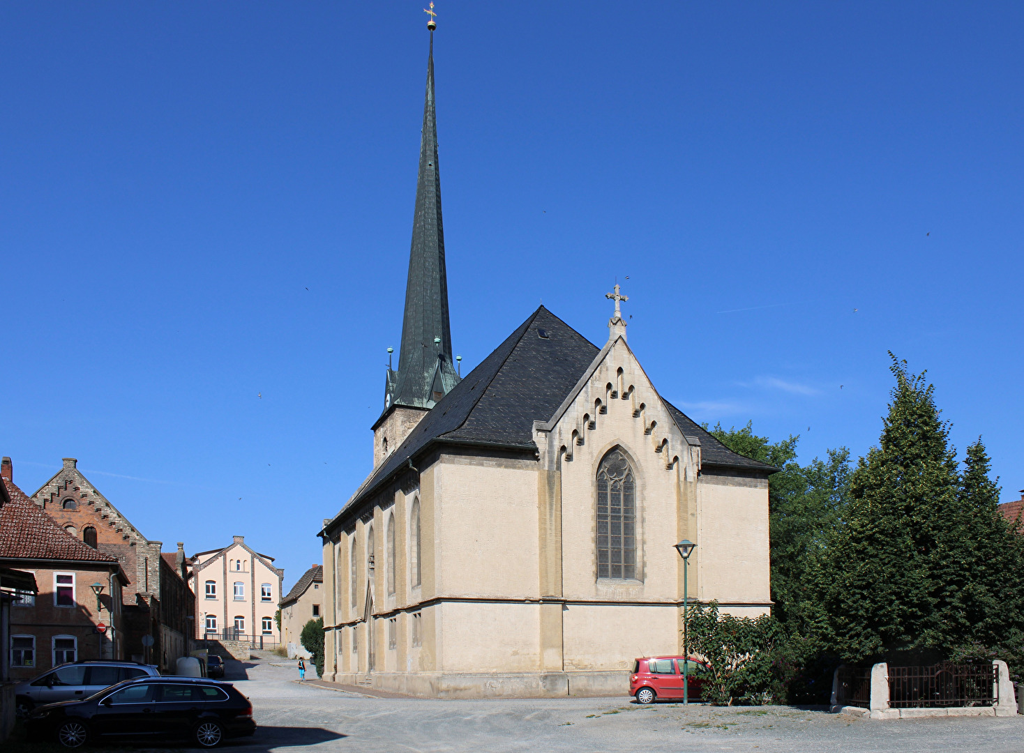 Die Kirche in Camburg