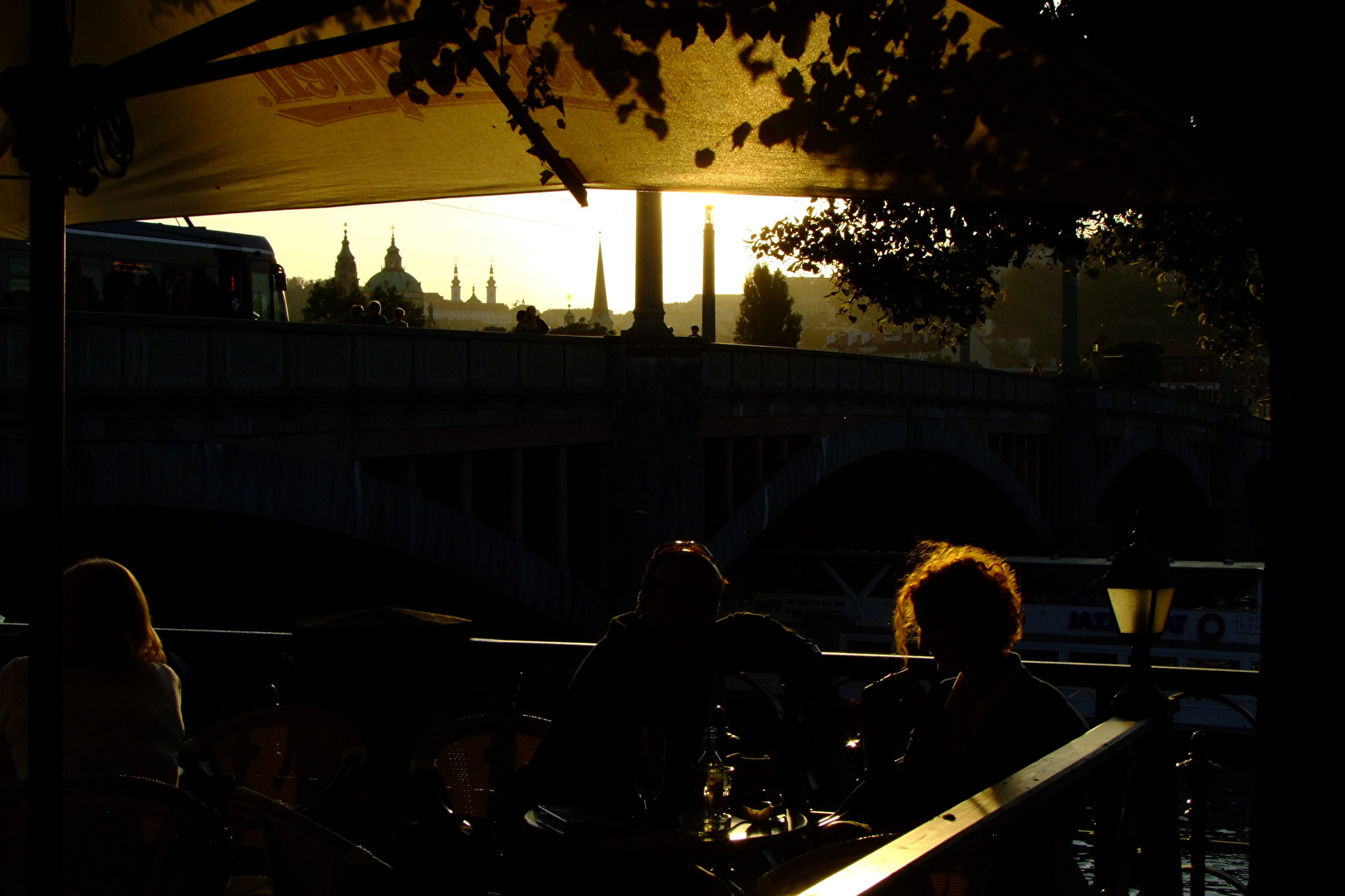 goldenes Abendlicht