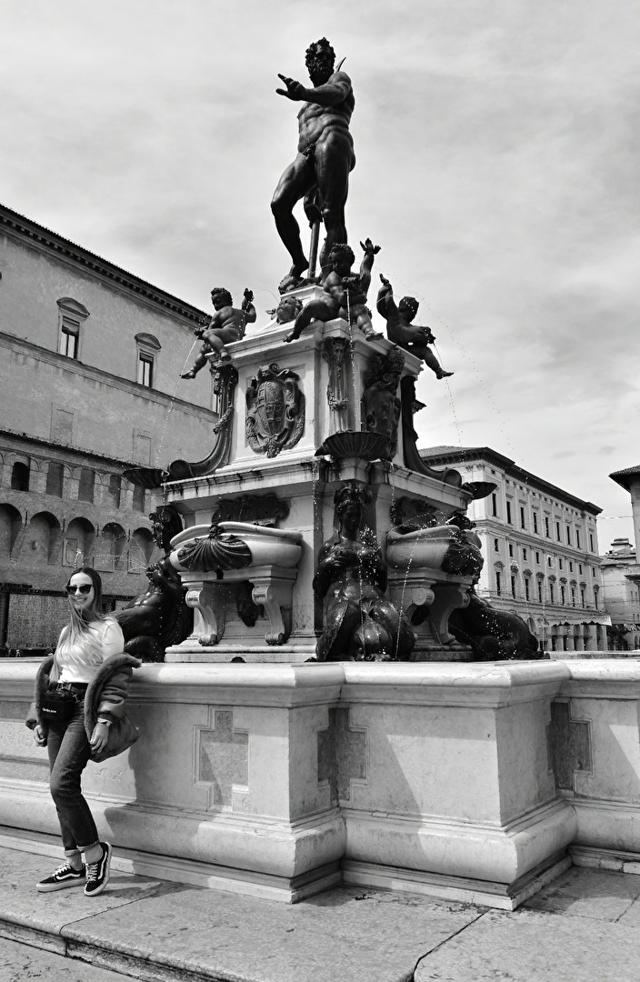 Neptunbrunnen in Bologna