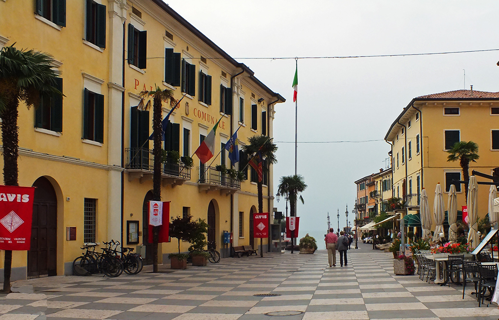 Rathaus in Lazise am Gardasee