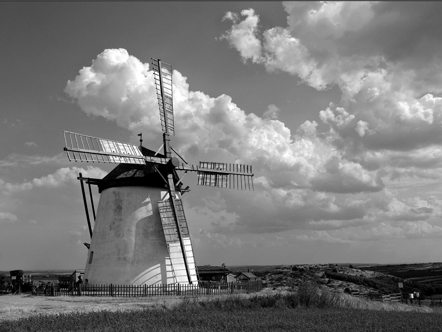 Die Windmühle in Retz